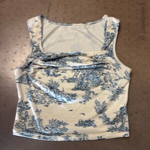 Blue Angel Crop Top